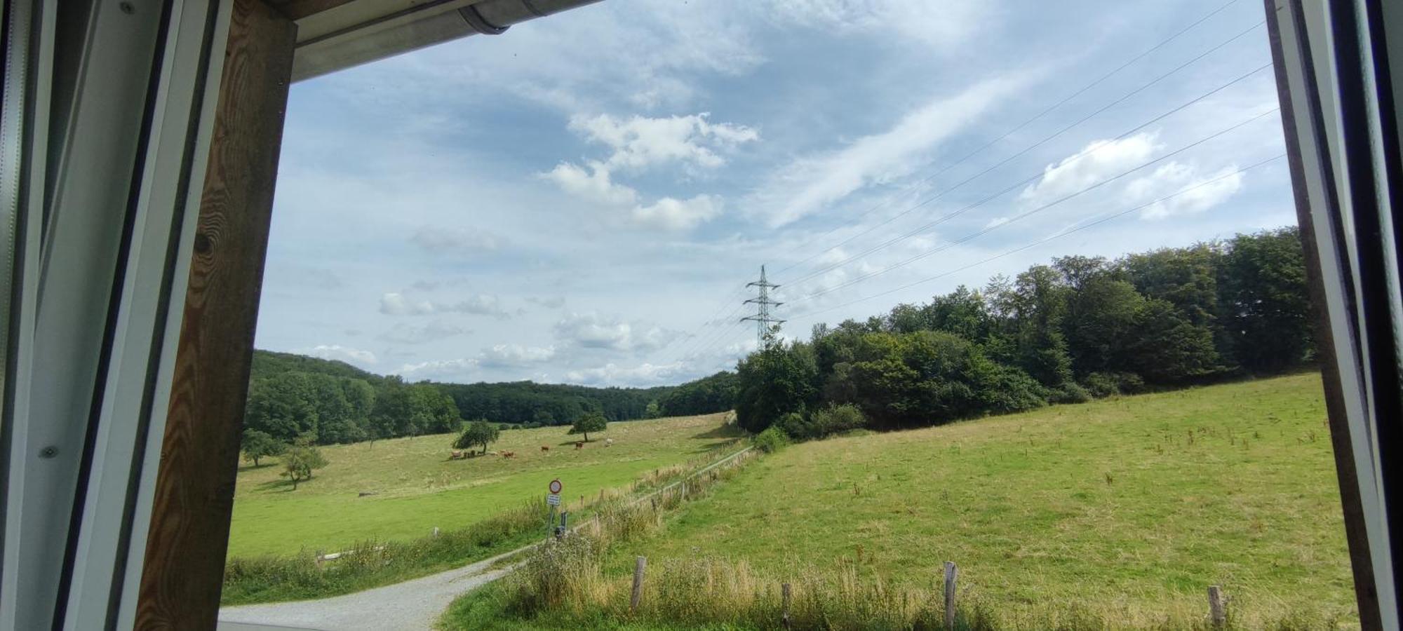 Modernes Rhombushaus mit Garten&Teich nähe Wald Balve Exterior foto
