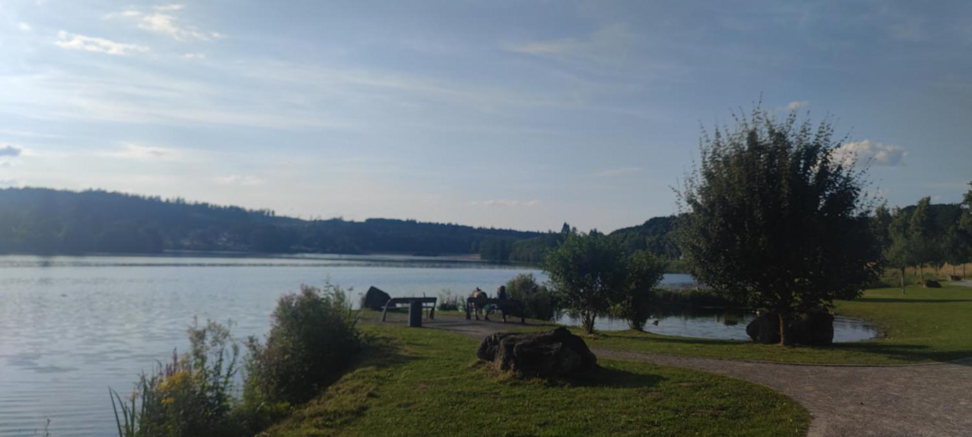 Modernes Rhombushaus mit Garten&Teich nähe Wald Balve Exterior foto